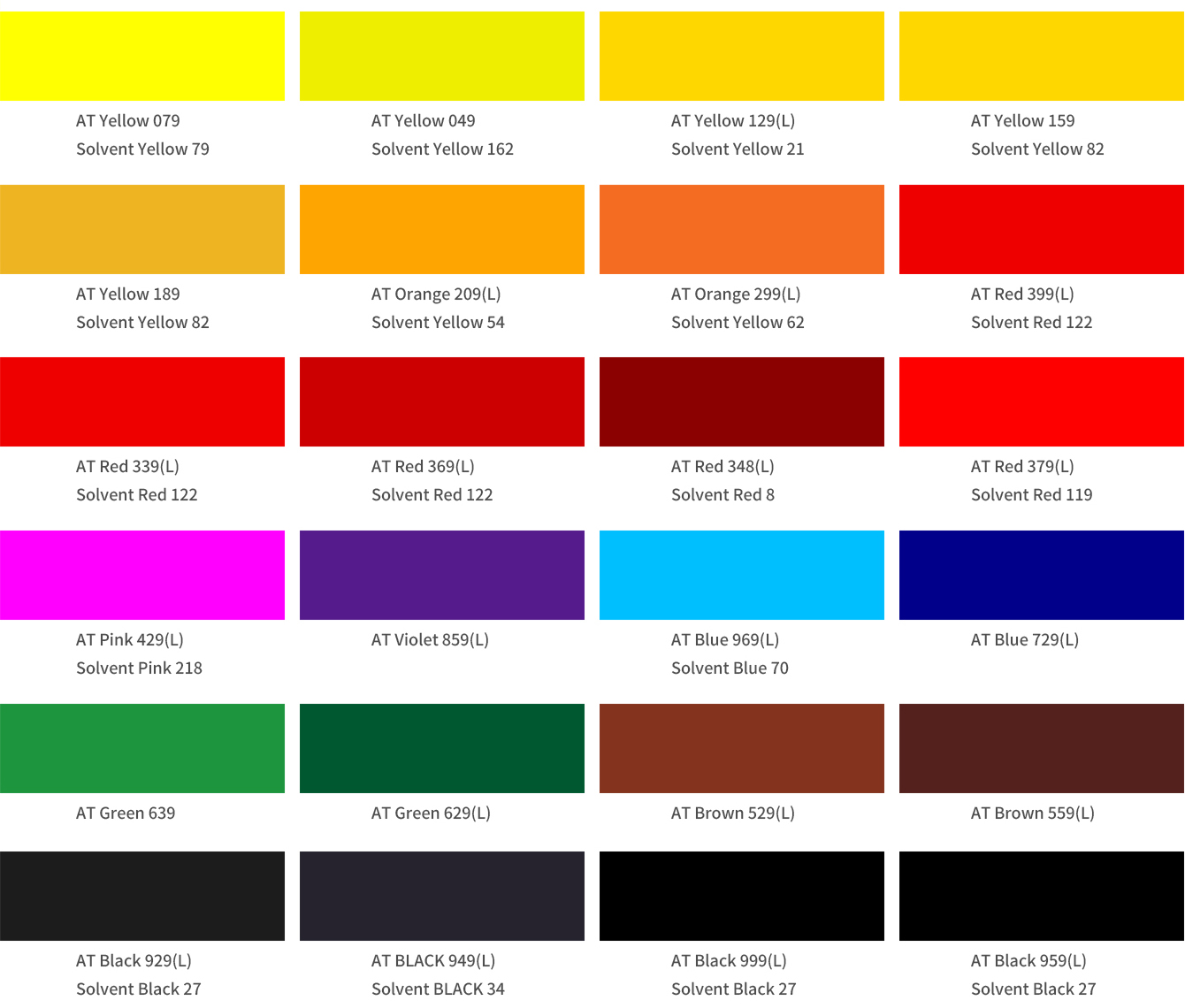 Ordinary color powder metal complex dye